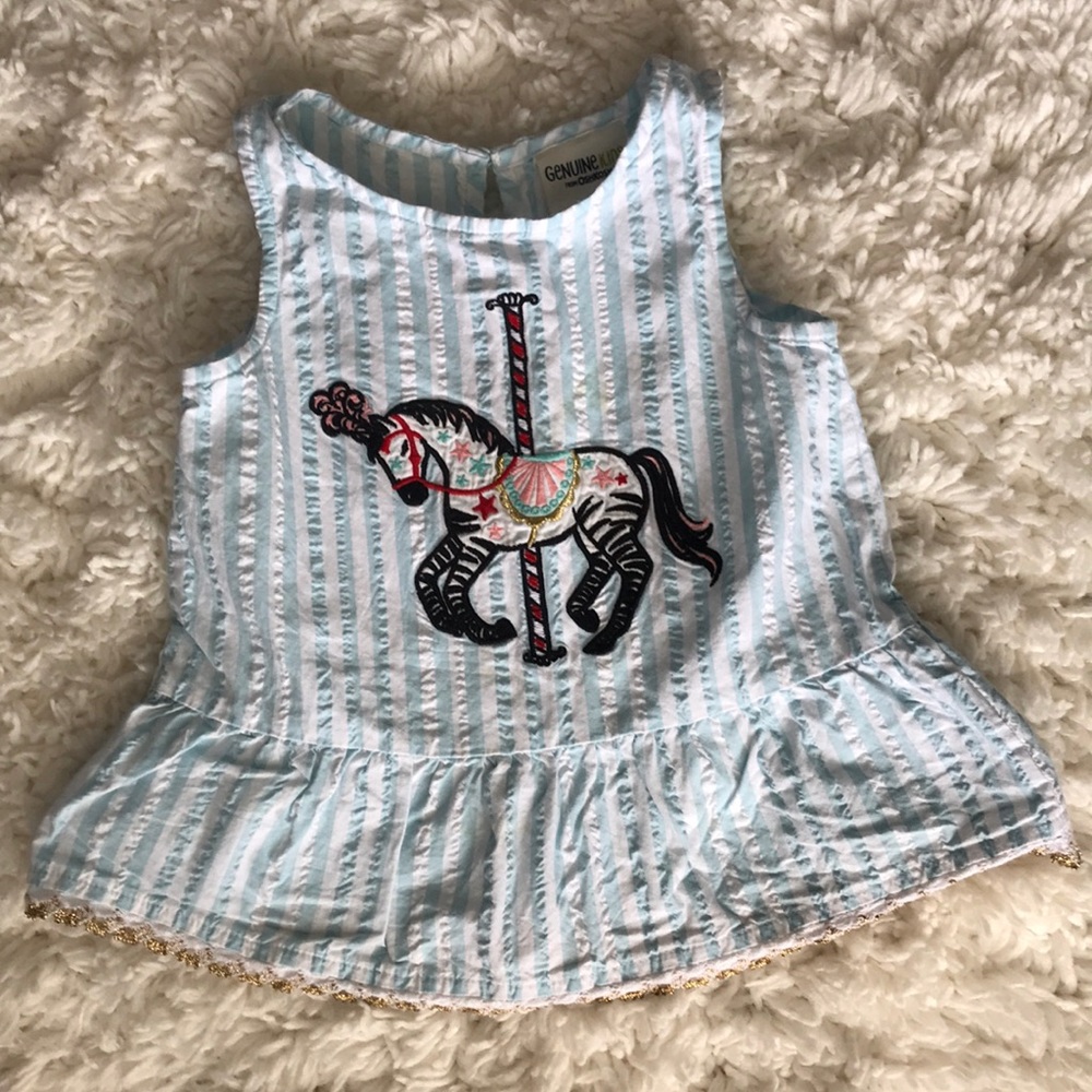 Carnival sleeveless top